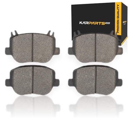 KarParts360 For Mercedes-Benz SL55 AMG/SL63 AMG 2022 23 24 25 2026 Disc Brake Pads | Low Metallic | Electronic Pad Wear Sensor