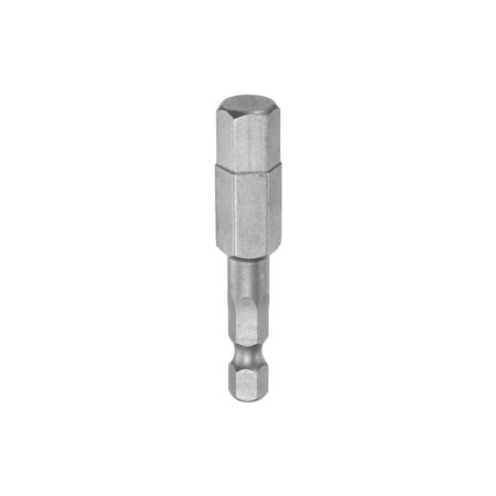 

3/8 Magnetic Hex Screwdriver Bit SAE 1/4 Hex Shank 2 Length S2 Steel Power Drill Bits
