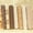 Brown, variant on Series 7 pieces Assorted Pre-Cut Thick Tabby Bundle Charm Cotton Quilt Fabric