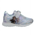 thumbnail image 3 of Disney Frozen II Girls Light Up Sneakers - Lavender Silver, 11, 3 of 8