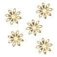 thumbnail image 4 of 100 Piez Filigrana , Colgante de Rebanada, Hallazgos de Joyería, Accesorios para , Oro, 3.3cm BLESIY Dije Rebanada Flores Filigrana, 4 of 8