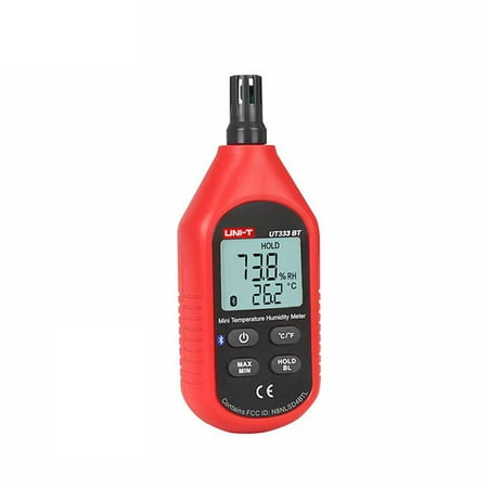 

UT333BT Hygrometer Bluetooth Digital LCD Mini Temperature Humidity Meter Moisture Meter Sensor