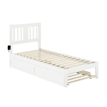 Tahoe Classic Wood Eco-Friendly Metal Headboard, Queen, White