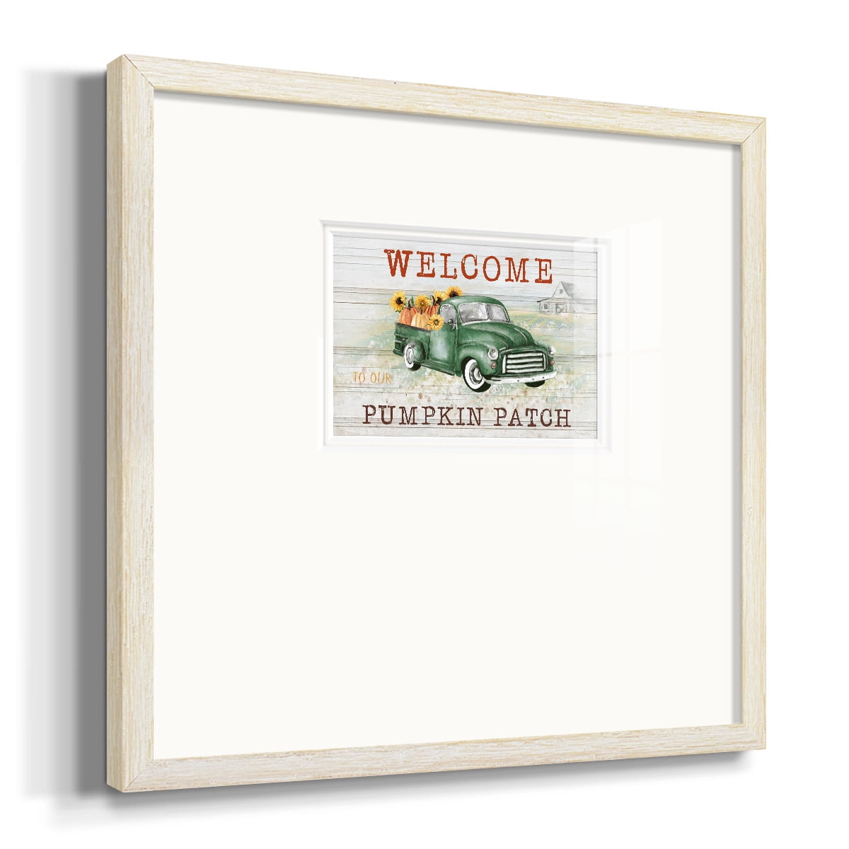 Pumpkin PatchPremium Framed Print