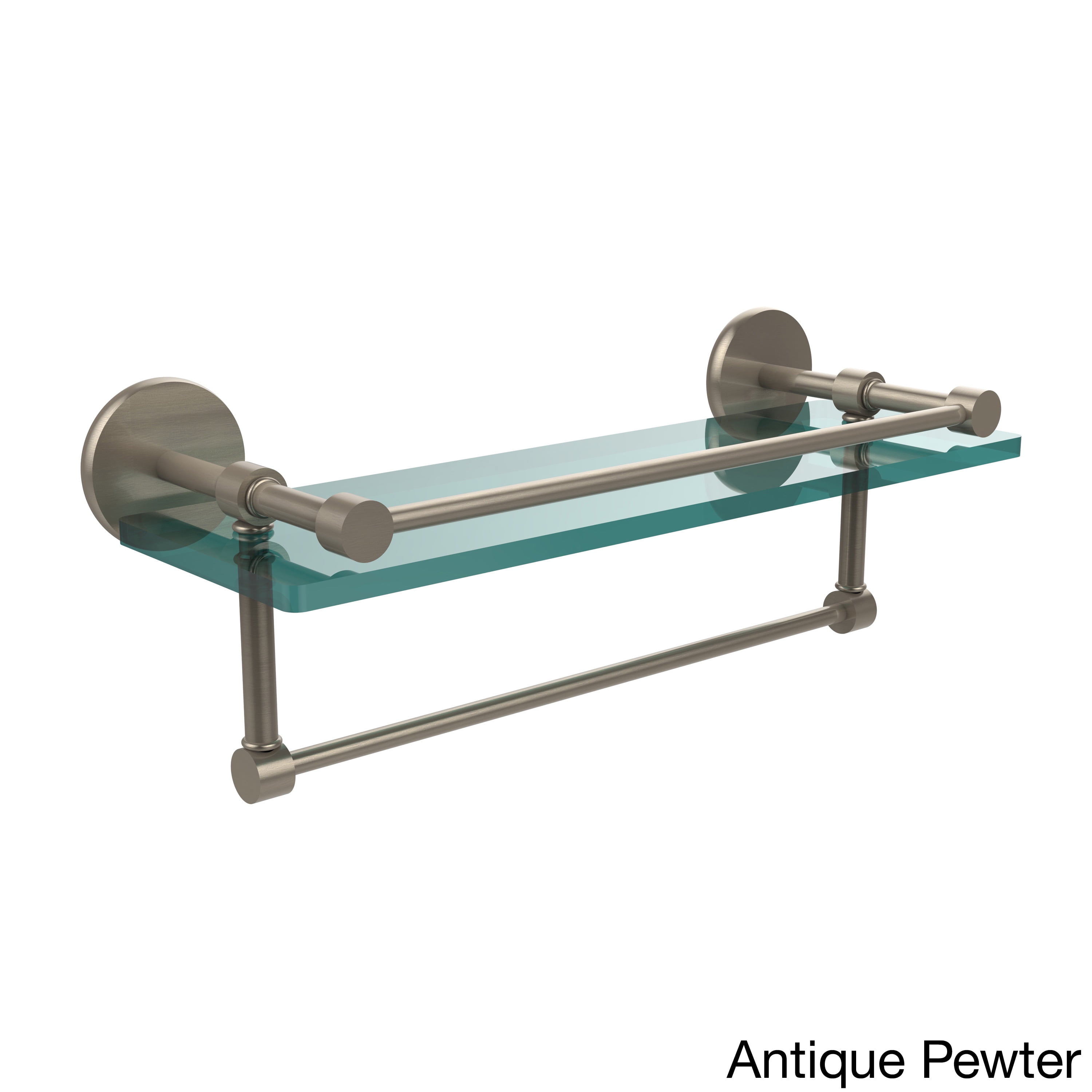 18~ Glass Shelf With Removable Bar In Chrome 79710 Delta Faucet 