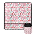 thumbnail image 2 of HELLHERO Thanksgiving Sewing Machine Mat Removable Storage Bag Storage Sewing Machine Organizer Mat Fabric Polyester for Most Sewing Machine Table, Thanksgiving Fall Rose Pattern, 2 of 5