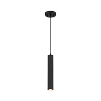 Access Lighting 1 Light LED Pendant in Matte Black Color