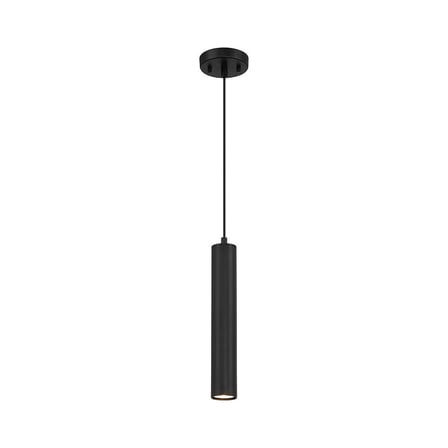 Access Lighting 1 Light LED Pendant in Matte Black Color