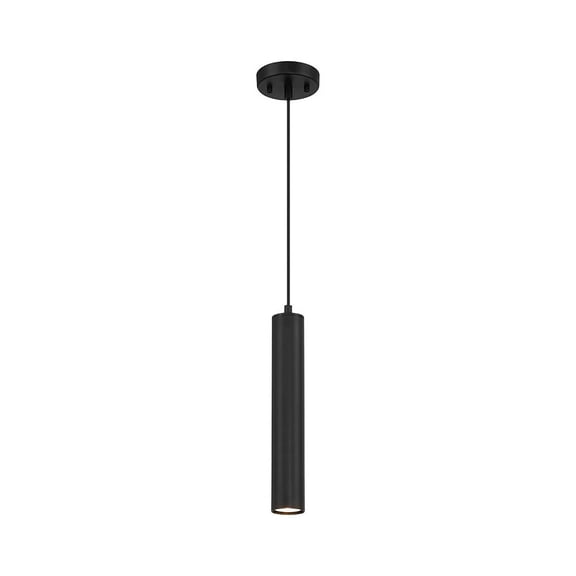 Access Lighting 1 Light LED Pendant in Matte Black Color