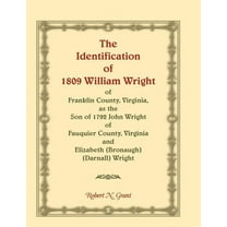 Identification of 1809 William Wright of Franklin County, Virginia