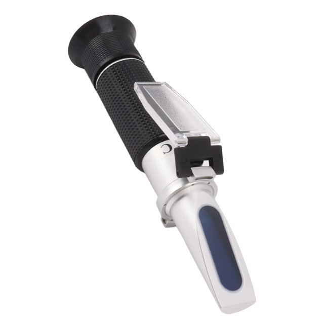 Handheld Brix Meter Hydrometer, Brix Reader Tester for Measuring Sugar Content in Fruit Refractometer for Replacement Brix Hydrometer Set