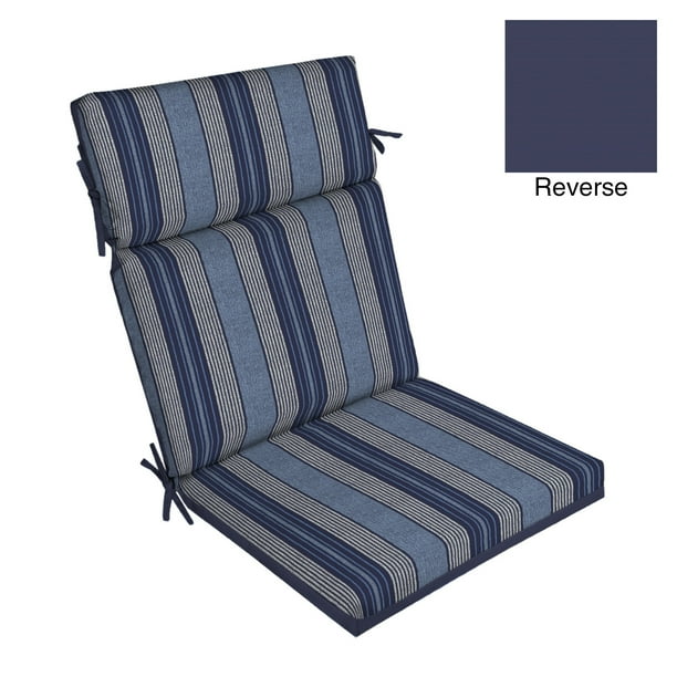 Better Homes & Gardens Blue Stripe 44 x 21 in. Outdoor Dining Chair
