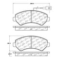 thumbnail image 2 of Centric Parts Disc Brake Pad Set Fits select: 2014-2020 RAM PROMASTER 2500, 2014-2020 RAM PROMASTER 1500, 2 of 4
