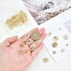 thumbnail image 5 of 48 tapas de cuentas, 8 estilos, latón chapado en oro real de 24 quilates, tapas de extremo con forma de flor, tapa de flor de filigrana de metal, 5 of 5