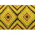 thumbnail image 1 of Ahgly Company Machine Washable Indoor Rectangle Abstract Yellow Modern Area Rugs, 6' x 9', 1 of 4