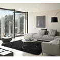 thumbnail image 6 of Arogan Modern Soft Fluffy Carpet for Living Room, Bedroom and Children's Room, Black, 5'x8 '., 6 of 7