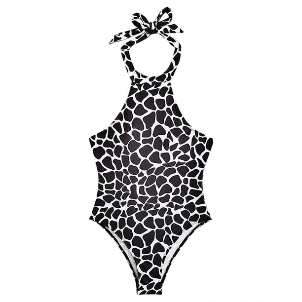 Swimsuit Women One Piece Swimsuit Bikini Printing Conjoined Swimsuit