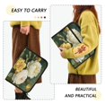 thumbnail image 4 of Organ Folder 14.2 x 0.8 x 10.6 Inches 13 Separate Pockets A4 Size Documents Folder A Sort Storage File Manager For The Home Office White Peony Olive Green, 4 of 7
