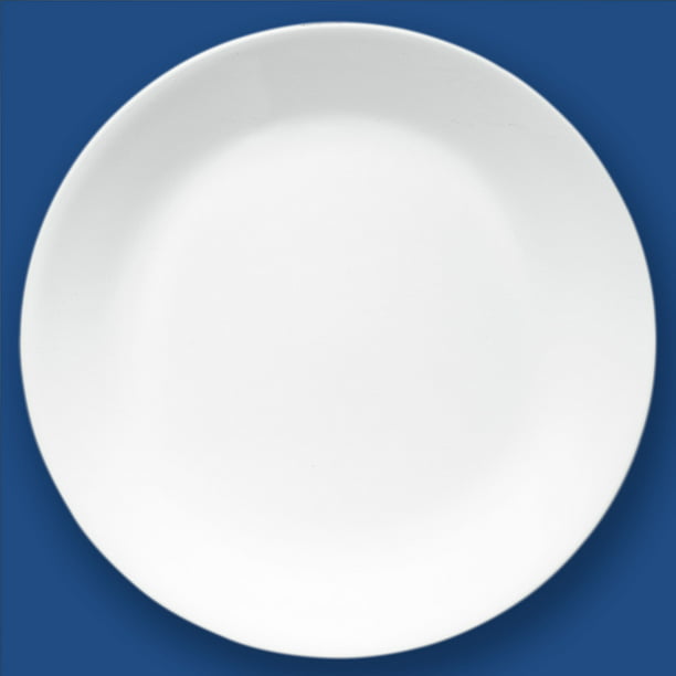 Corelle Livingware Frost White Dinner, Corelle White Round Dinner Plates