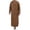Coffee, variant on Long Sleeve Shirts For Men Solid Color Lapel Collar Fashion Hooded Robe Casual Fit Business Shirt