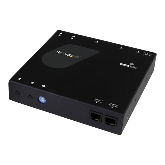 StarTech.com HDMI Video and USB Over IP Receiver for ST12MHDLANU - Video Wall Support - 1080p (ST12MHDLANUR) - Video/audio extender - receiver - 1GbE, HDMI - up to 328 ft - for P/N: ST12MHDLANU