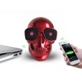 thumbnail image 3 of Skull Head Speaker Portable Wireless Bluetooth Speaker Skull Loudspeaker Travel Speaker for Halloween Speakers Music Player Unique Gift Goth Speaker, S, 3 of 5