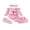 Pink Ghost, variant on RUINIXCW Newborn Baby Girl My First Halloween Outfit Infant Girl Fall Clothes Letters Print Long Sleeve Romper Ruffled Skirt Headband Stockings Set