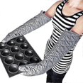 thumbnail image 1 of Supper Long 58cm Cotton Cloth Bbq Oven Gloves Heat Resistant Gloves 1pc, 1 of 2