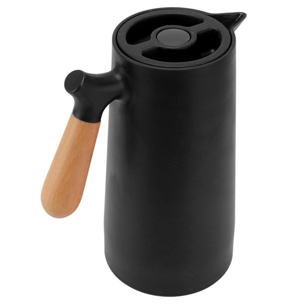 Black Coffee Carafe, Intelligent Temperature Measurement Coffee Carafe