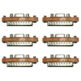 thumbnail image 1 of 6X DB9 Female to DB25 Male Mini Serial Port Cable Adapter Gender Changer, 1 of 6