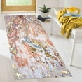thumbnail image 4 of Modern Rug, Soft Tones Marble Rugs, Shimmery Rug, Marble Rug, Door Mat Rugs, Colorful Rug, Nursery Rug, Salon Rugs, Non Slip Rug, Home Decor, 3.9'x5.9' - 120x180 cm, 4 of 8
