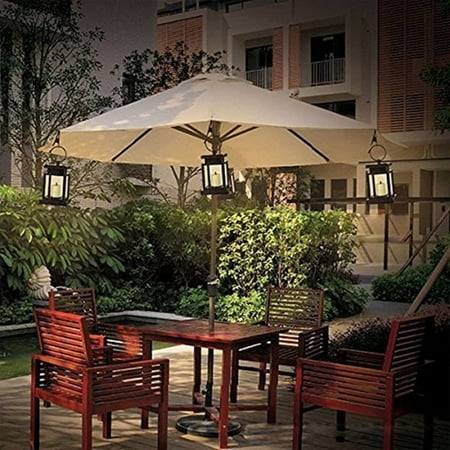 Patio Umbrella Lights Outdoor Waterproof Led Candle Lantern Decorated On Tree Shepherd S Hooks Yellow Light Pack Of 2 Canada - Lanterns For Patio Umbrella Patio Umbrella Lights Outdoor Waterproof Led Candle Lantern Decorated On Tree Shepherd S Hooks Yellow Light Pack Of 2 Canada - Lanterns For Patio Umbrella