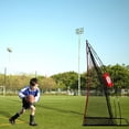 thumbnail image 5 of Kapler Football Kicking Net Goal, 4 x 7 ft Portable Training Net with Fiberglass Frame and Sandbag Base, 5 of 5