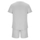 thumbnail image 4 of Conjunto de Pantalones de Dos Piezas de Color Sólido Casual de Manga Corta de los Hombres Camiseta Y Pantalones de Playa con Bolsillos Verano, 4 of 5