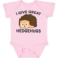 thumbnail image 3 of Inktastic I give great hedgehugs with Cute Hedgehog Boys or Girls Baby Bodysuit, 3 of 5