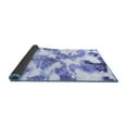 thumbnail image 2 of Ahgly Company Indoor Rectangle Abstract Blue Modern Area Rugs, 4' x 6', 2 of 4
