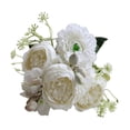 thumbnail image 3 of Staron 5-Head Artificial Flower Bouquet, Hydrangea Peony Berry Combination for Wedding Home Decor, Realistic Faux Floral Arrangement Centerpiece Gift, 3 of 6