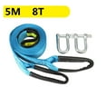 thumbnail image 2 of 3/4/5M 8 Tons Tow Cable Tow Strap Car Towing Rope With Hooks High Strength Nylon For Heavy Duty Car Emergency ,Durable & Safe, 2 of 7