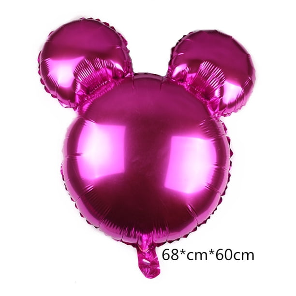 Globo de película de aluminio con forma de cabeza, globo de película de aluminio con forma de dibujos animados, globo de decoración de cumpleaños, globo de juguete