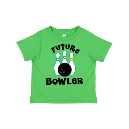 

Inktastic Future Bowling Childs Bowling Gift Toddler Boy or Toddler Girl T-Shirt