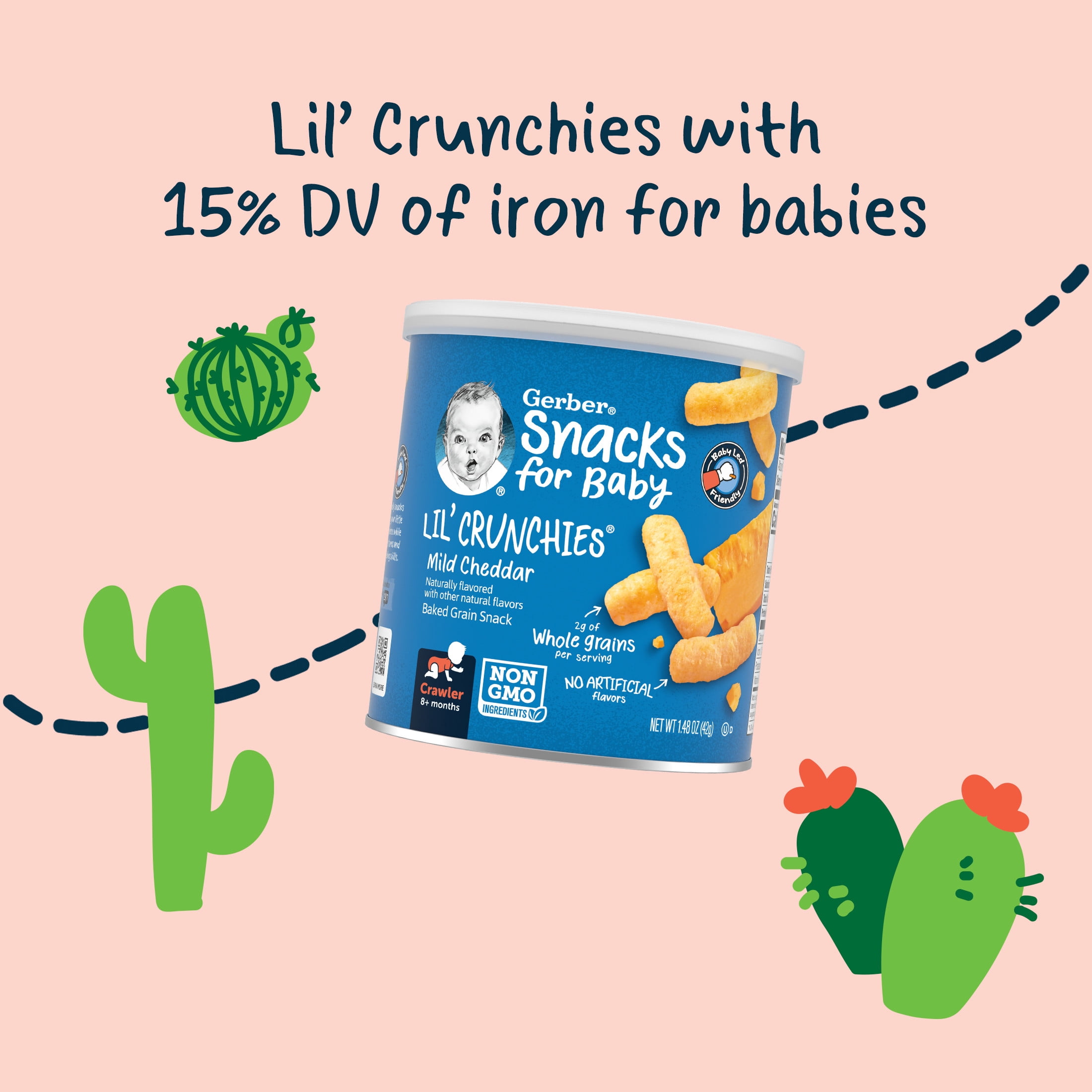 Gerber Flavor Ranger Stage 3 Baby Snacks & Teethers, Baby Food Variety Pack, Pack of 11