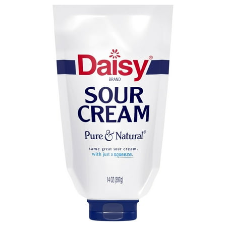 Daisy Pure and Natural Sour Cream, 14 oz Pouch (Refrigerated)