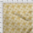 thumbnail image 3 of oneOone Polyester Spandex Yellow Fabric Asian Block Tile Fabric For Sewing Printed Craft Fabric By The Yard 56 Inch Wide, 3 of 4