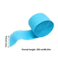 thumbnail image 3 of Crepe Paper Streamer,Long Crepe Paper Ribbon Curtain Decor for Indoor Outdoor Party Wedding, 3 of 8