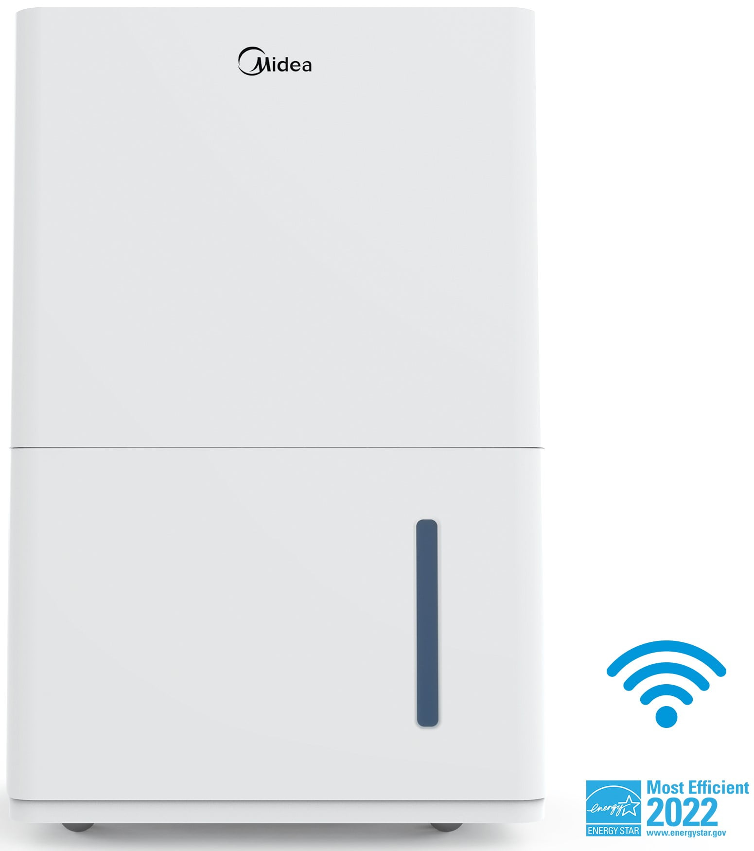Midea 35-Pint Energy Star Smart Dehumidifier for Very Damp Rooms, White, MAD35S1WWT