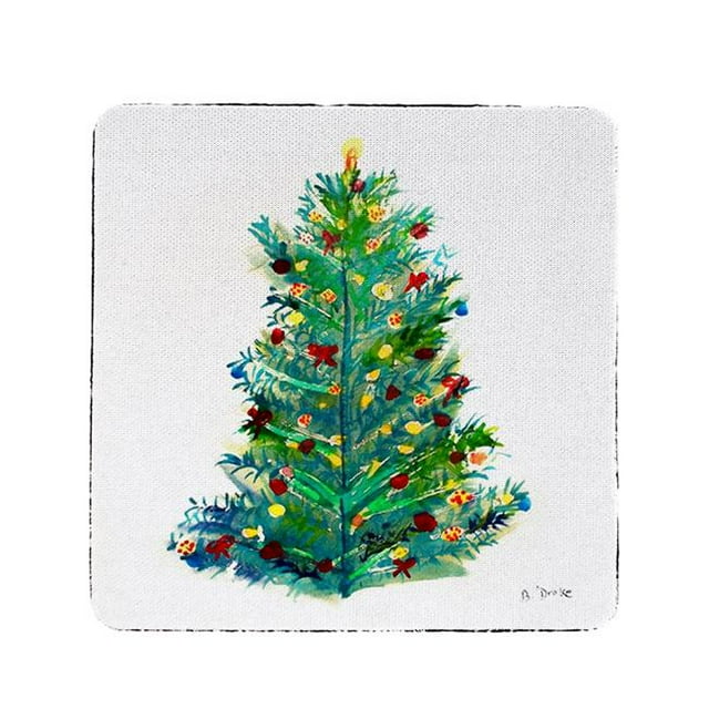 Betsy Drake CT905 Christmas Tree Coaster - Set of 4