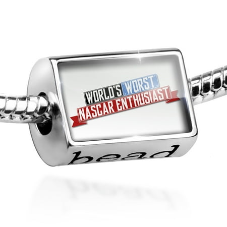 - Bead Funny Worlds worst Nascar Enthusiast Charm Fits All European Bracelets