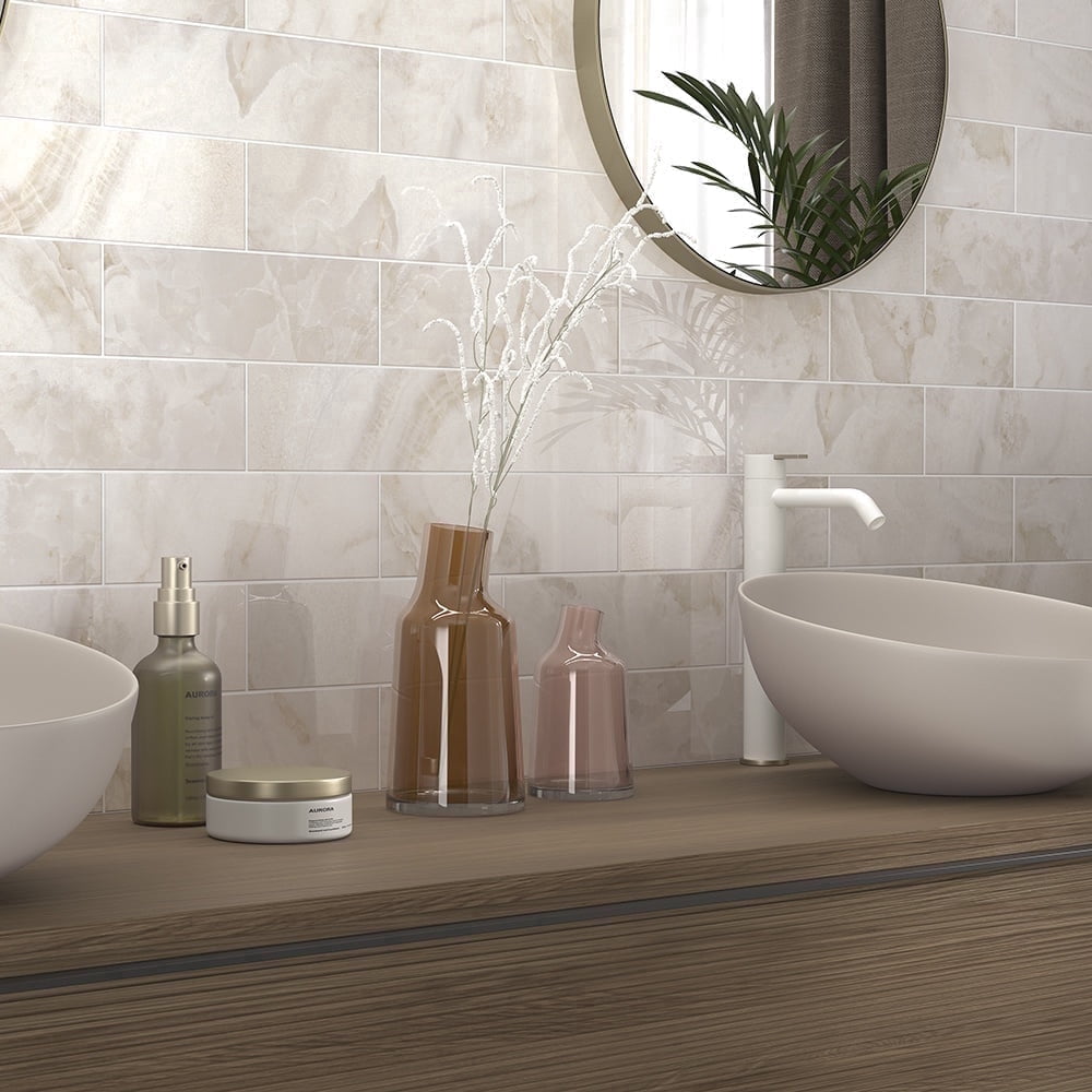 Daltile RE15416HD1P2 4 x 16 in. Restore Ceramic Subway Tile,