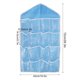 thumbnail image 2 of Estantes colgantes que ahorran espacio para el dormitorio y la sala de estar, organizador de armario con bolsillos en rosa y azul sobre la puerta, 2 of 8