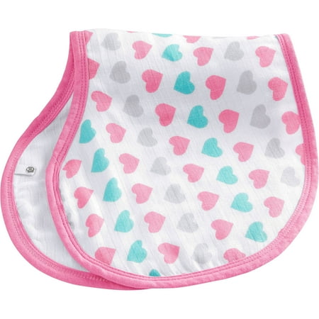 ideal baby by the makers of aden + anais girl muslin burpy bib - pretty sweet Available for Pickup Today Only